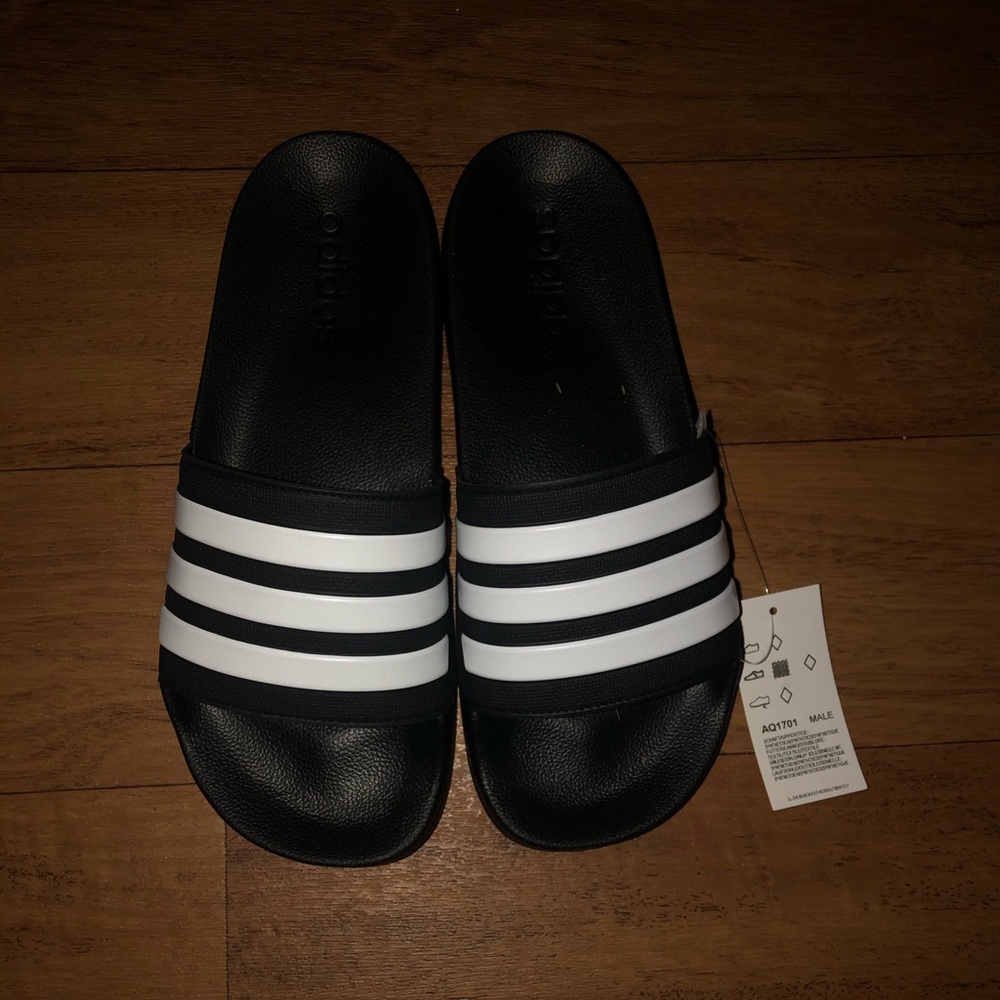 Adidas shower slides